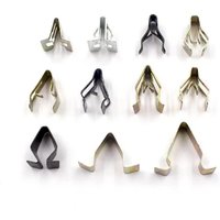 10 Pcs Universal Auto Front Console Dash Dashboard Retainer Rivet Fastener U Type Clips For Cars Panel Trim Metal Clip