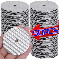 50/1PCS Car Heat Shield Aluminum Gasket for Volkswagen Audi Exhaust Pipe Insulation Front Panel Fixing Repair Kit Protection Mat