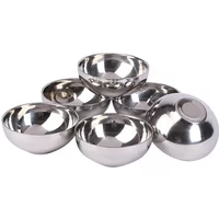 Stainless Steel Bowl Thickened Double Insulation Light Bowl Anti-hot Canteen Restaurant Multi-purpose Children's Bowl