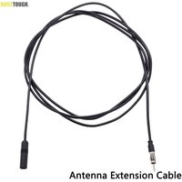 100CM/300CM FM Radio Antenna Extension Cable Cord Portable Universal Accessory Black Car Antenna Extension Car Accessories
