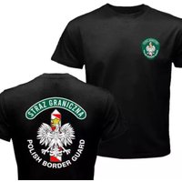 26 Summer New Polish National Border Guard Patrol Military Fan SG Same Printed Cotton Short Sleeve T Oversized T Shirt