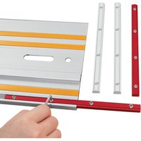 Aluminum Alloy Router Table Fence Connecting Kit,T-Slot Profile Rail Brackets,Woodworking Accessories for Table Saw Fence System