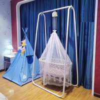 Auto Baby Cradle Hammock Stands Baby Cradle Infant Bassinet Swing Cot, Frame And Bassinet Is Included, 2 Type For Available