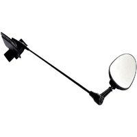 AliExpress NONE ABS Mountain Bike Rear View Black Adjustable Bicycle Helmet Mirrors Bicycle Accessories Reflector Reflector Flat Mirror