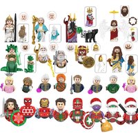 Building Bricks TP350 Jesus God Christmas Toys Gifts Mini Action Figures Children Building Blocks For Party Gifts