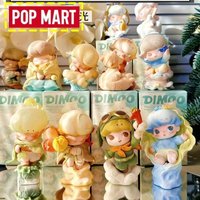 Genuine Pop Mart Dimoo Memories We Hold Blind Box Cute Figurine Desktop Decoration Collectible Toy Xmas Gifts