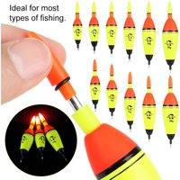 High Quality 5g-100g Plastic Fishing Night Float Electronic Light Stick Eva Foam Ball Boia Bobber Buoyancy Fishing Accessories