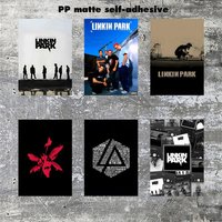 Linkin Park Popular Band Poster Frameless poster pp Matte adhesive paper for Living room hallway bedroom