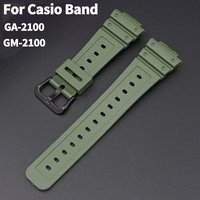 High Quality Rubber Watchbands for Casio DW6900 Sports Silicone Watch Strap For DW5600 Serie Watch Accessories for GA2100 GM2100