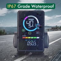 UART2 E-bike LCD M7C-2 Colorful Display Meter 24V-60V SM/Waterproof Connection Plug Electric Bicycle Display With USB UART