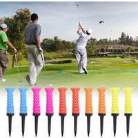 5Pcs Premium Elastic Rubber Golf Tees 83mm/3.24'', Durable & Flexible Golf Tee Holder, Reusable Golf Accessories for Training