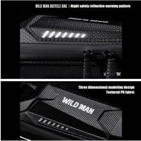 AliExpress APWIKOGER Bicycle Bag MTB Bike Front Tube Frame Waterproof Zipper Handlebar Pouch Quick Release Bag MTB Pack Bicycle Accessories