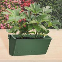 1PC Hanging Garden Plant Wall Flower Pot Container Wall Hanging Vertical Green wall-mounted Plastic Planting Box Home Decor