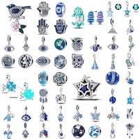 New 925 Silver Charm Owl, Astronaut, Devil Palm Turtle Pendant, Fit Original Bracelet, Homemade Exquisite Jewelry Accessories