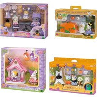 Sylvanian Families Anime Figures Halloween Christmas Set Family Toy Cross Dressing Party Doll Festivals Limited Christmas Gift