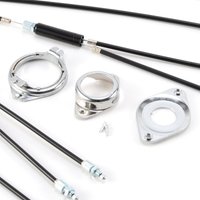 BMX Gyro Brake Cables ( Set) Front and Rear (Upper and Lower) Rotor,BMX bike Gyro System Brake Cables Full Set