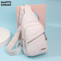 Women Bag Chest Bag Summer Creative Style Shoulder Wear Resistant Messenger Bag PU Leather Crossbody Bag Sling Bags for Woman