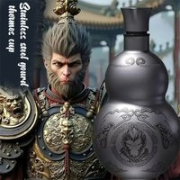 Black Myth Wukong Gourd Thermal Cup Wine Pot Portable Outdoor Wine Bottle Household Water Pot