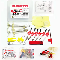 AliExpress NONE Bicycle Hydraulic Disc Brake Bleed Kit Tool For Formula Sram Avid Juicy Hayes Hope Bengal MTB Bike Repair Tools