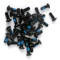 AliExpress NONE 12/50Pcs Bicycle Brake Disc Bolts M5x12mm Steel Disc Pad Fixing Screws Torx T25 for Rotor Bike Replacement Accessories