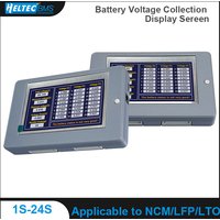 1s-24s Voltage display 3s 4s 5s 6s 7s 8s 9s 10s 12s 13s 14s 15s 17s 18s 20s 21s Lithium battery Voltage tester display screen