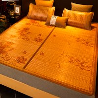 Summer bamboo mat 1.5/1.8/2.0m household summer mattress straw mat foldable bamboo mat air conditioning ice cool mat