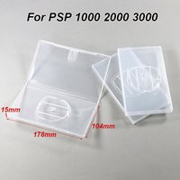 1PCS Plastic Transparent Storage Shell Case Cover For PSP 1000 2000 3000 UMD Protective Box Game Disc Shell Protective Box