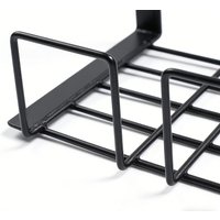 Metal under Table Storage Rack Cable Management Tray Wire Organizer for Home Office Desk No Punching Kitchen Storage Accessories