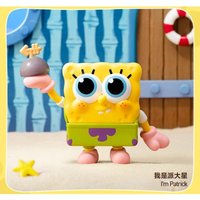 POPMART SpongeBob SquarePants Friends Series Figurine Blind Box Cute and Interesting Toys Surprise Birthday Presents