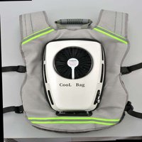 Personal Cool Solutions DC 24V Mobile Air Conditioner for Outdoor Workers 24V DC Cooling Body Vest Personal Temperature Regulati