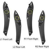 Car Inner Handle Door Panel Pull Trim Cover Interior Door Handles Black Front Rear Left/Right For BMW F30 F80 F31 F32 F34 F35