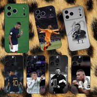 Football Star M-MbappeS-S Phone Case For iPhone 17,16,15,14,13,12,Pro,Max,Plus,E,SE4,Air,Mini Black Soft Box