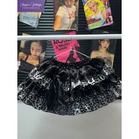Vintage Dark Y2K Mini Skirt Women Leopard Polka Dot Puffy Tiered Cake Skirt Hot Girl Gothic Subculture Fashion Casual Clothes