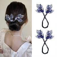 New Calla Lily Headwear for Girl Lady Elegant Flower Bud Head Twist Clips Lazy Hairdressing Artifact Back of Head Classic Clips