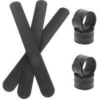 12Pcs Silicone Slap Bracelets DIY Blank Snap Bands Party Favors Kids Wristbands Bulk Snap Bracelets Assortment