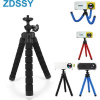 Mini Tripods Tripod For YG300 J15 Mini Projector Camera Holder Sponge Octopus Monopod Tripe Stand Mini Tripod Stativ For Phone