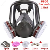 Masque à Gaz Anti-buée pour la Vaccination Intégrale, Peinture Industrielle, par Pulvérisation, Filtre de Sécurité pour le Travail, Protection contre le Formaldéhyde, 6800