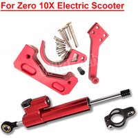 For Zero 10X Electric Scooter Steering Damper Bracket Front Wheel Shock Absorber Stabilizer Modification Bracket Accessories