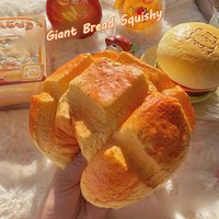 Super Soft Jumbo Bread Squishy Slow Rebound Soft Squeeze Stress Relief Toy for Kids & Adults Entertainment Unique Gift