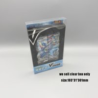 Transparent storage case PET box for PTCG Sword & Shield V-UNION Special Deck HK/JP version display protection box
