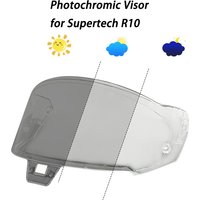 Photochromic Visor Shield Fit for Alpinestars Supertech R10 Helmet Face Shield Uv Protected Helmet Accessories