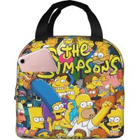 The S-Simpsons Thermal Insulated Lunch Bags for Office Portable Food Container Bags Thermal Cooler Lunch Box