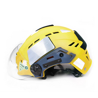 FMA Tactical SAR Rescue Helmet, Protective Anti-Shock System, Flame Retardant and Impact Resistant, Adjustable Specialty Helmet