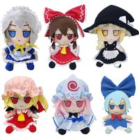 TouHou Project Fumo Plush Toy Smoke Izayoi Sakuya Remilia Satori Crino Stuffed Doll Hakurei Reimu Marisa Yuyuko Konpaku Kid Gift