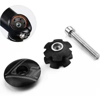 Bike Ahead Headset Star Nut&Top Cap Set For 1-1/8" 28.6mm Bicycle Front Fork Tube Part Steertubes Star Fangled Nuts Wholesale"