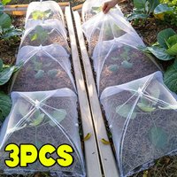 3 Pack Mesh Food Cover Tent for Outside 17Inches Reusable and Collapsible Outdoor Food Covers Net for Party Picnic BBQ Camping