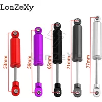 4PCS 53/59/65/71/77mm Aluminum Alloy Metal Shocks Absorbers Damper for 1/18 RC Crawler TRX4M TRX-4M Bronco Defender Upgrade