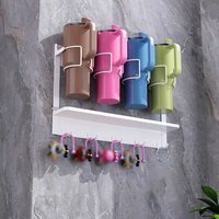 Refrigerator Magnets Bottle Holder Large Metal Water Bottle Rack For Home For Thermos-Bottle