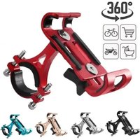 AliExpress Mrgabwte Aluminum Alloy Motorcycle Bike Phone Stand Universal Adjustable Bicycle Phone Holder Metal Anti-slip Bracket For iPhone Xiaomi