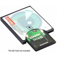 SD SDHC SDXC to CF Compact Flash Memory Card Adapter Reader Type 1 High-Speed Extreme CF to SD Card Reader Adapter